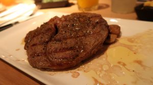 Rib-eye steak