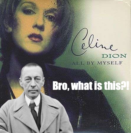 Celine Dion All By Myself Meme Rach