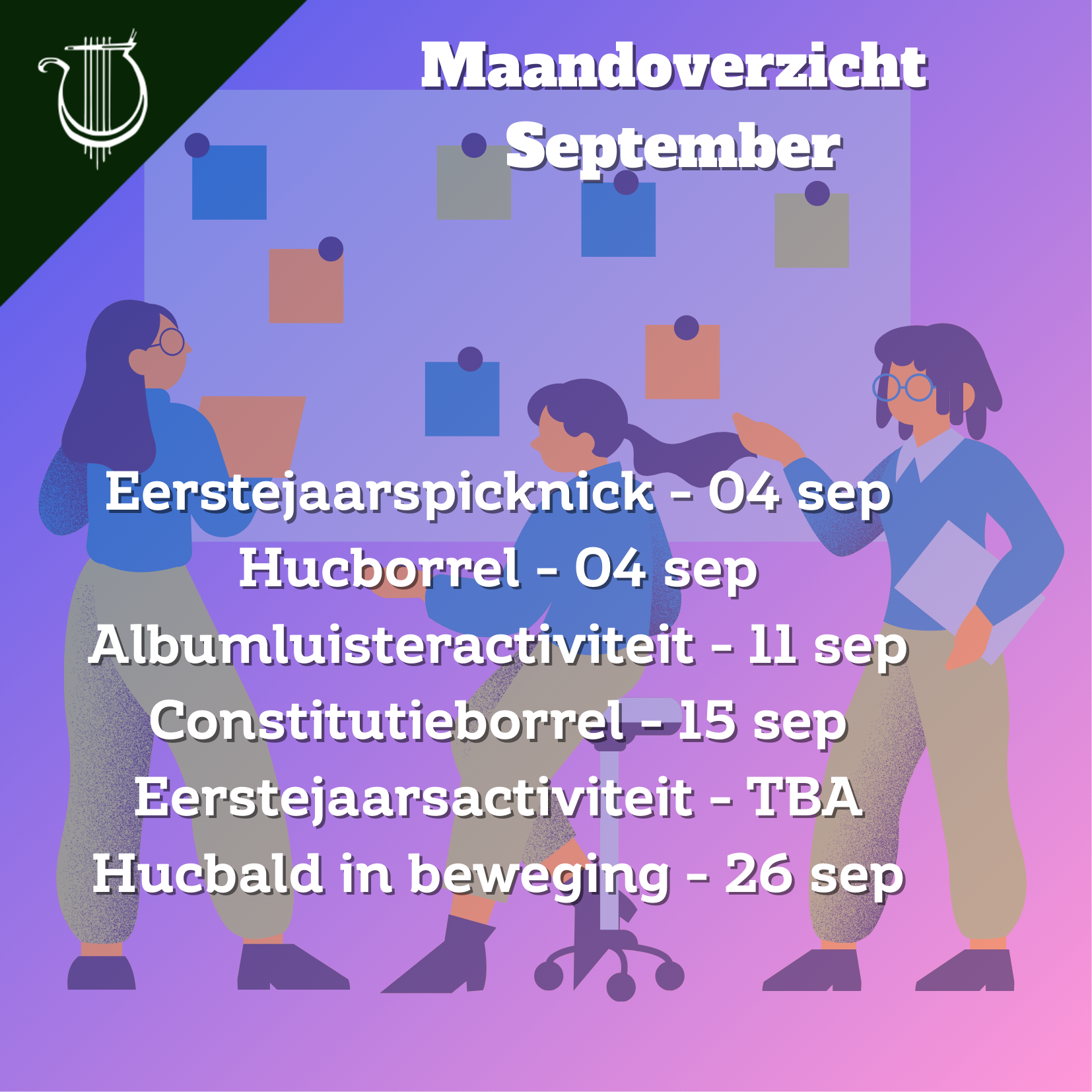 Maandoverzicht september