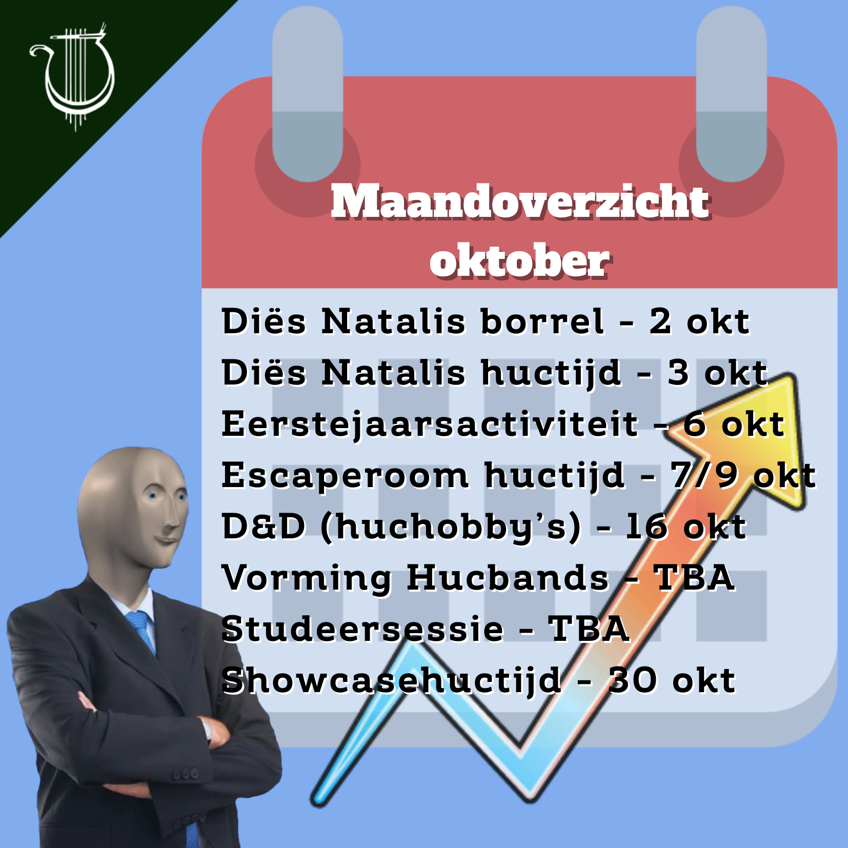 Maandoverzicht oktober