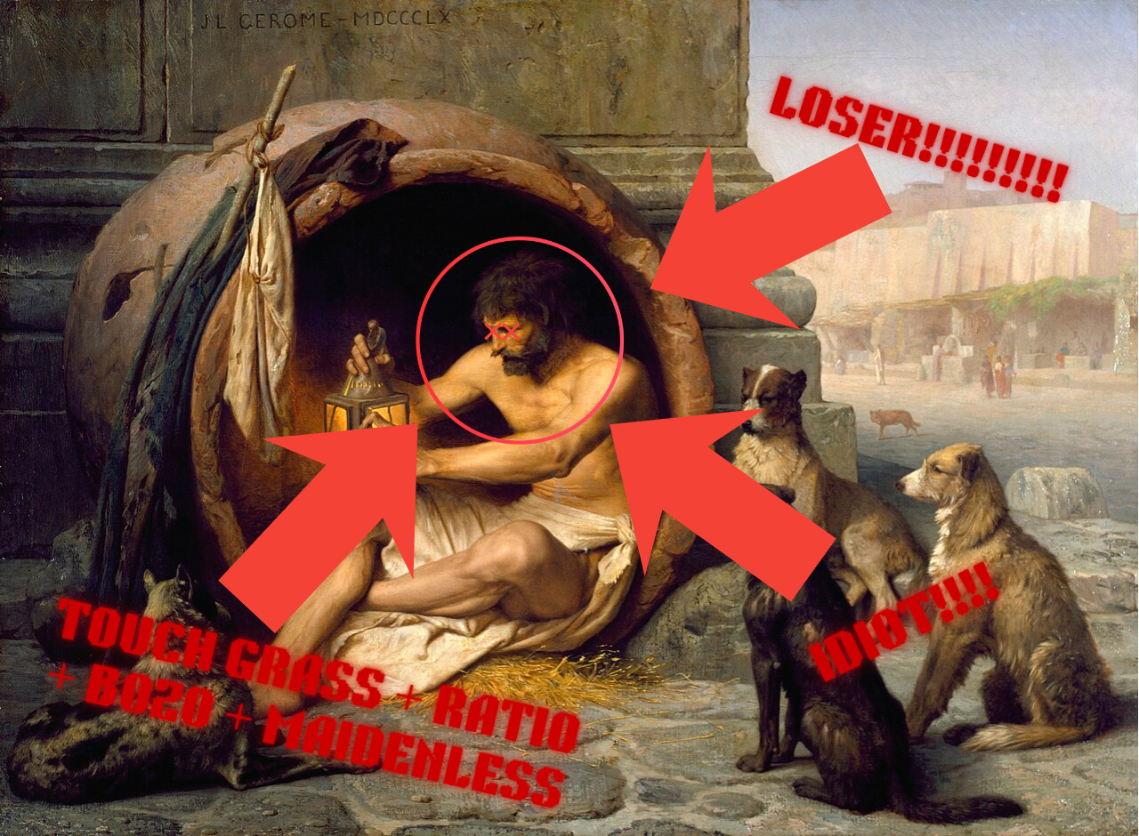 Diogenes foto loser