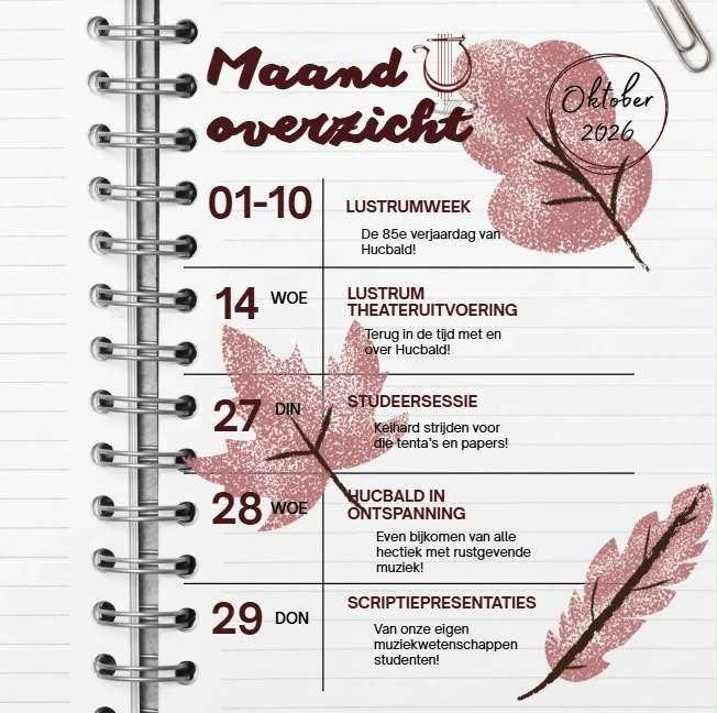 Maandoverzicht oktober